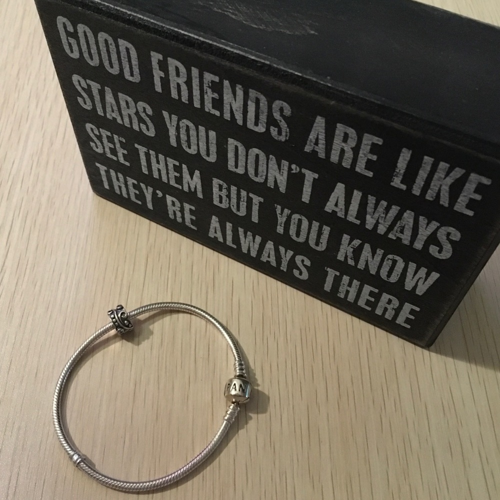 Original Pandora Bracelet + Charm Included